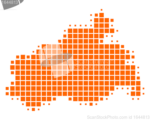 Image of Map of Mecklenburg-Vorpommern