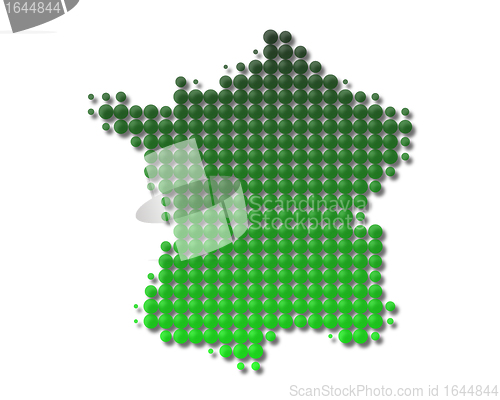 Image of Map of France