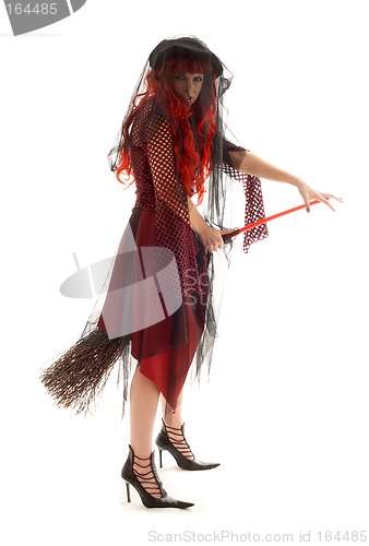 Image of halloween witch