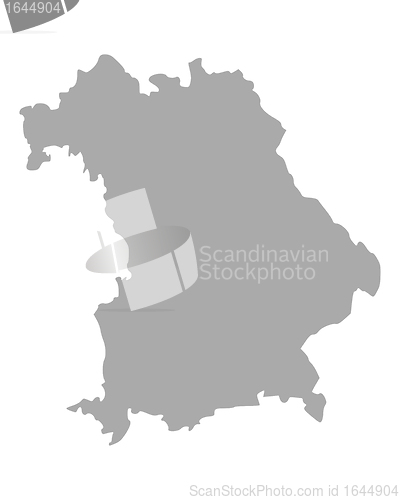 Image of Map of Bavaria