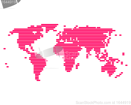 Image of World map