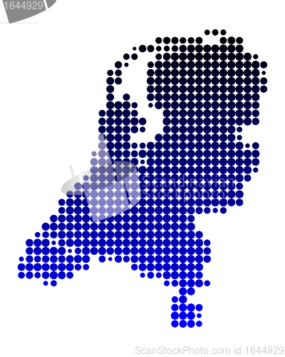 Image of Map of the Netherlands