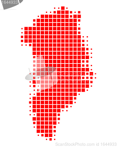 Image of Map of Greenland