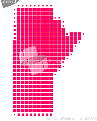 Image of Map of Manitoba