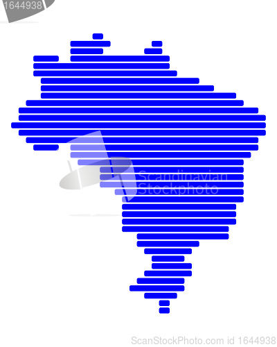 Image of Map of Brazil