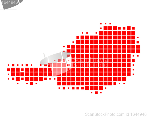 Image of Map of Austria