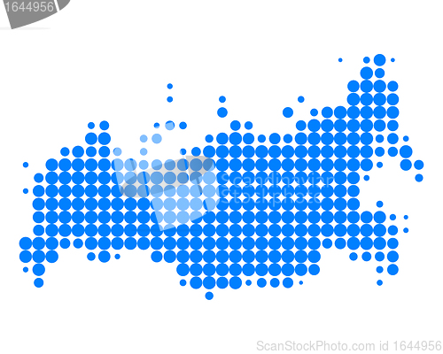Image of Map of Russia