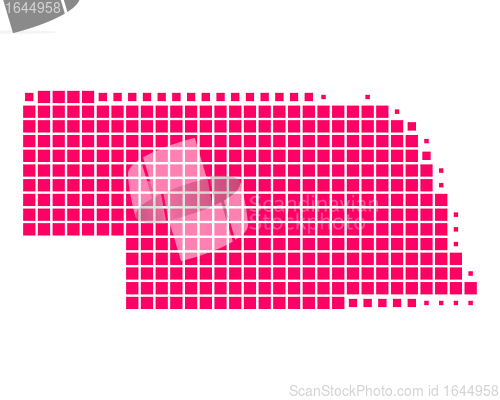 Image of Map of Nebraska