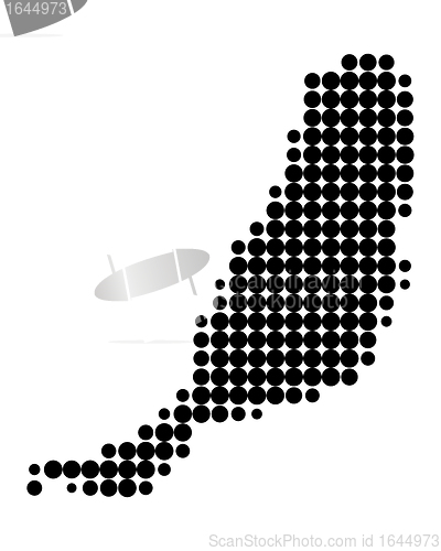 Image of Map of Fuerteventura