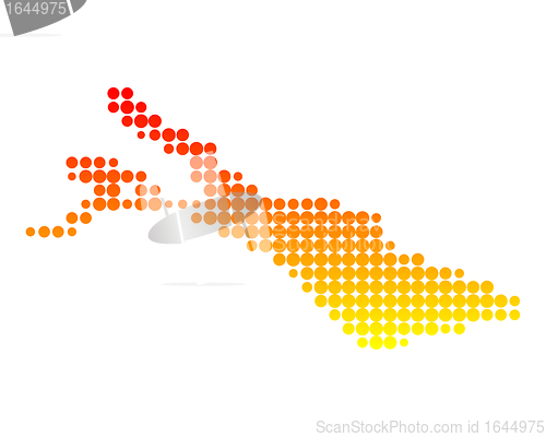 Image of Map of Lake Constance