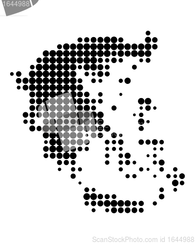 Image of Map of Greece