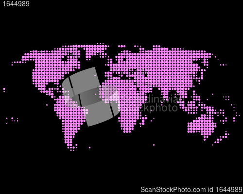 Image of World map