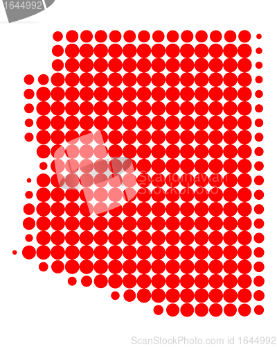 Image of Map of Arizona