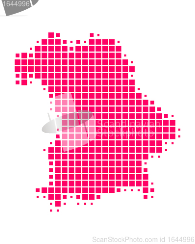 Image of Map of Bavaria