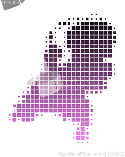 Image of Map of the Netherlands
