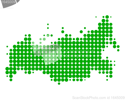 Image of Map of Russia