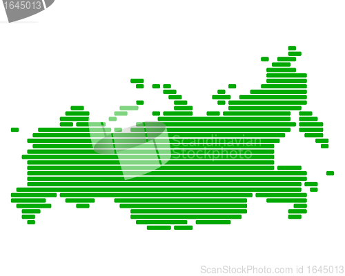 Image of Map of Russia