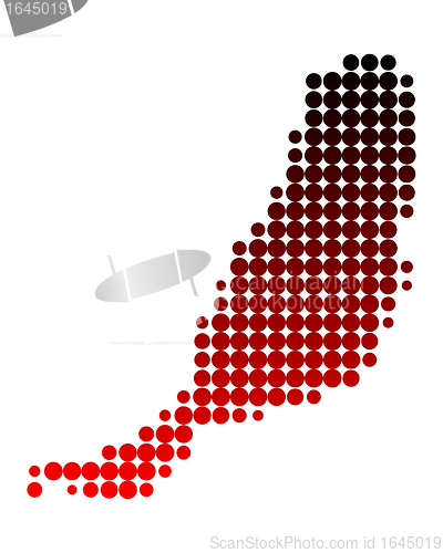 Image of Map of Fuerteventura