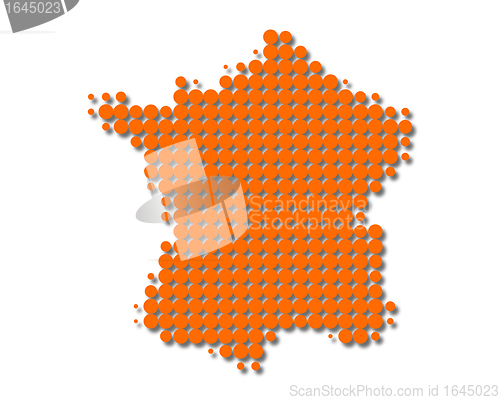 Image of Map of France