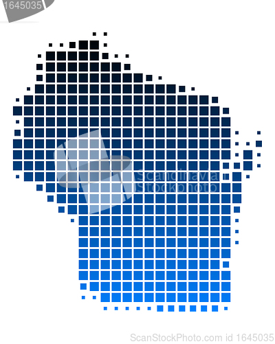Image of Map of Wisconsin