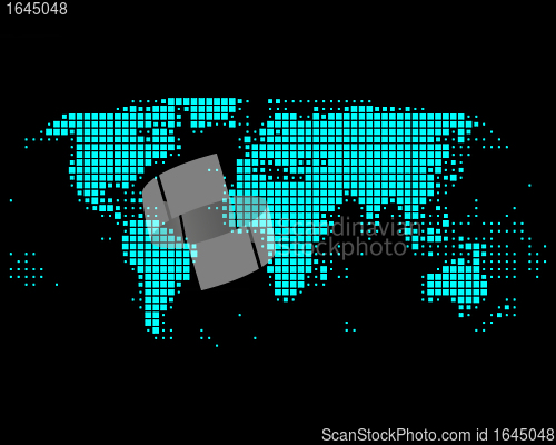 Image of World map