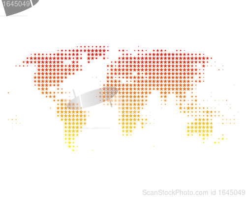 Image of World map
