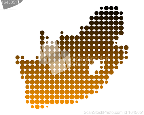 Image of Map of South Africa