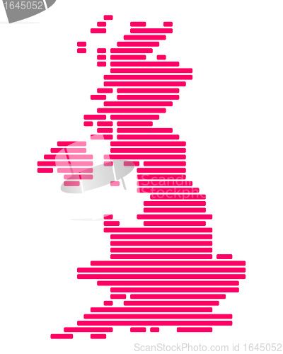 Image of Map of Great Britain