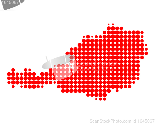 Image of Map of Austria