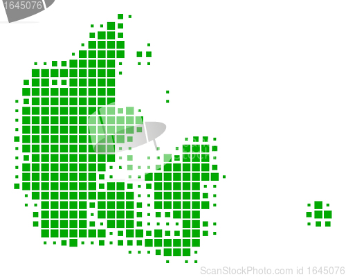 Image of Map of Denmark