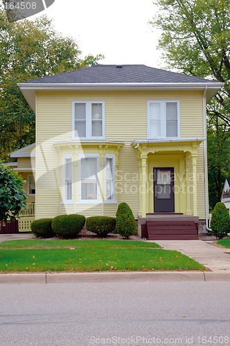 Image of Yellow Victorian House