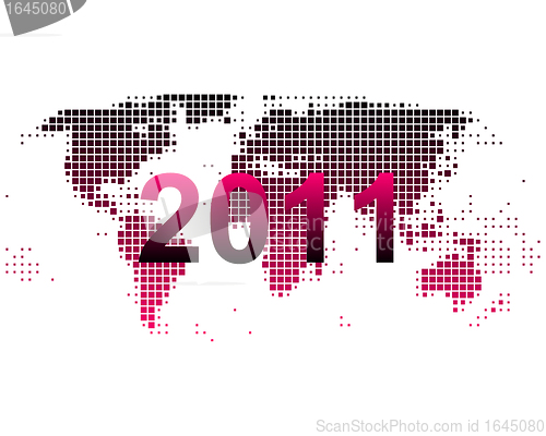 Image of World map 2011