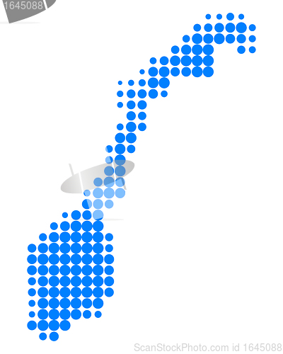 Image of Map of Norway
