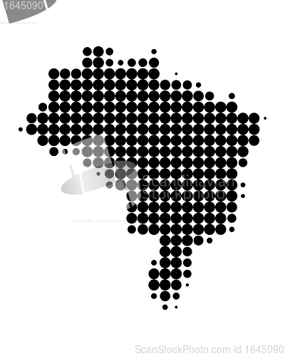 Image of Map of Brazil