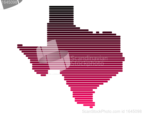 Image of Map of Texas