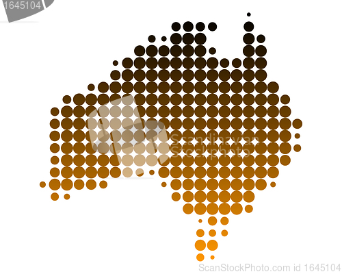 Image of Map of Australia