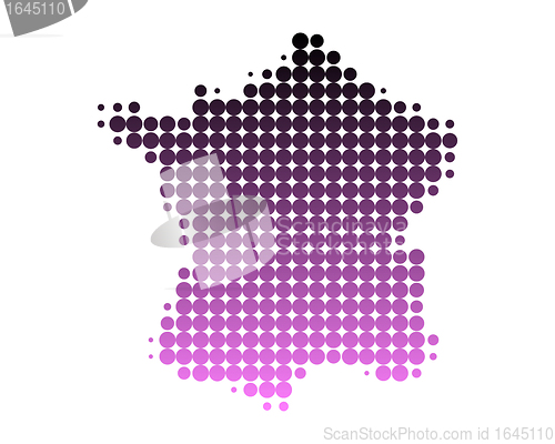 Image of Map of France