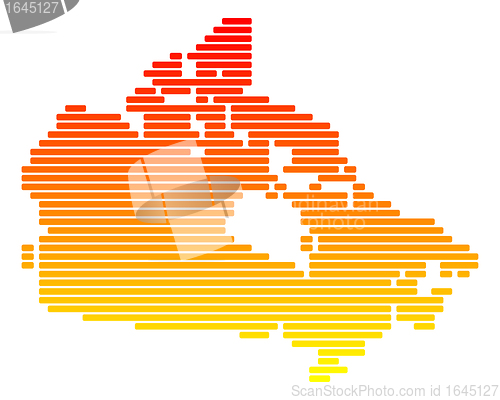 Image of Map of Canada