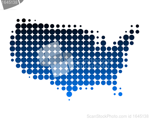 Image of Map of USA