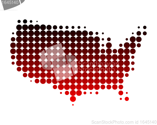 Image of Map of USA