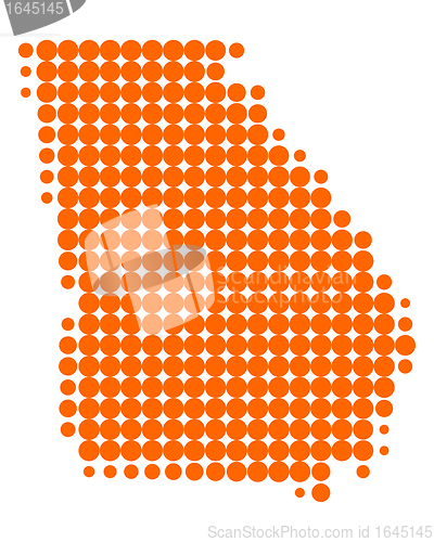 Image of Map of Georgia