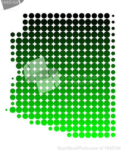 Image of Map of Arizona