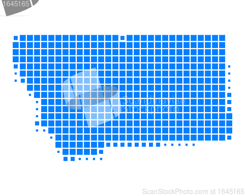 Image of Map of Montana