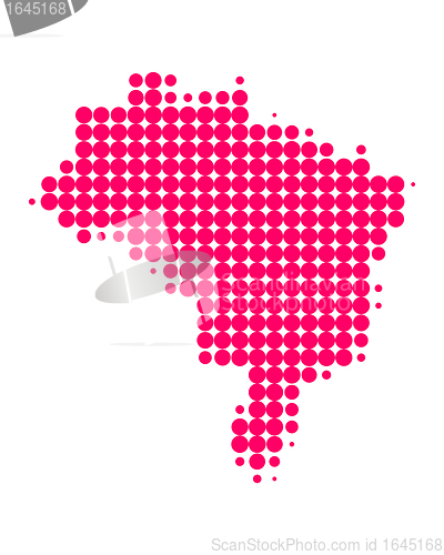 Image of Map of Brazil