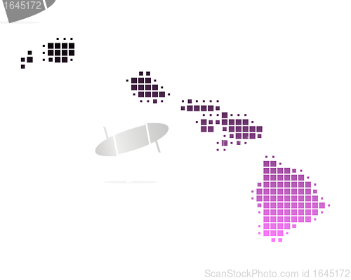Image of Map of Hawaii