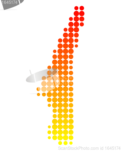 Image of Map of Lake Starnberg