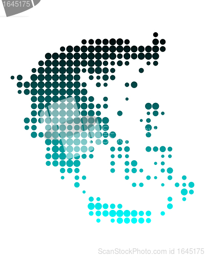 Image of Map of Greece