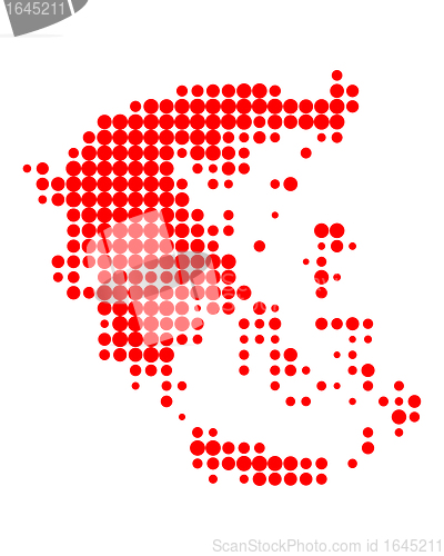 Image of Map of Greece