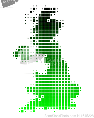 Image of Map of Great Britain