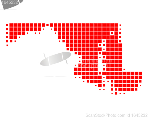 Image of Map of Maryland